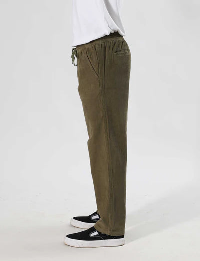 MR SIMPLE Burbank Elastic Cord Pant army