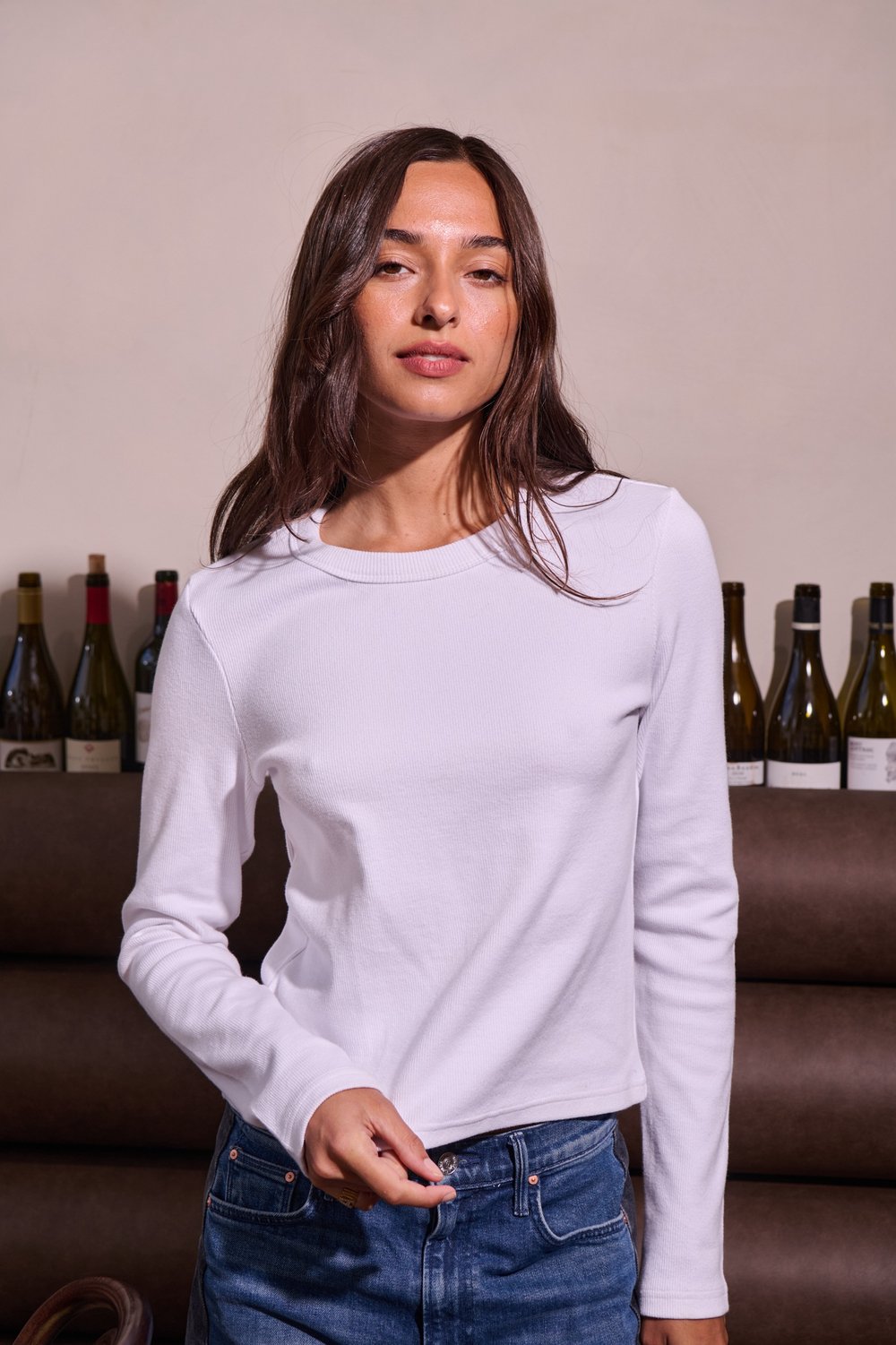 BARRY MADE Cole top white