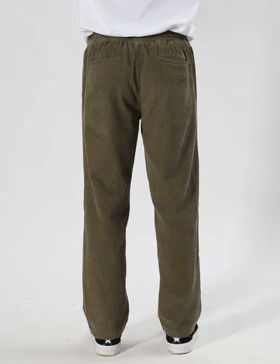 MR SIMPLE Burbank Elastic Cord Pant army