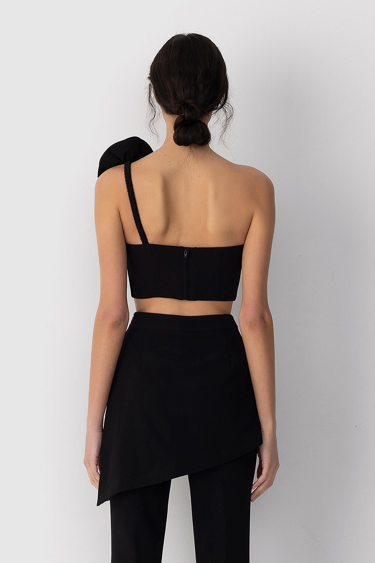 THE WOLF GANG Flores Bustier noir