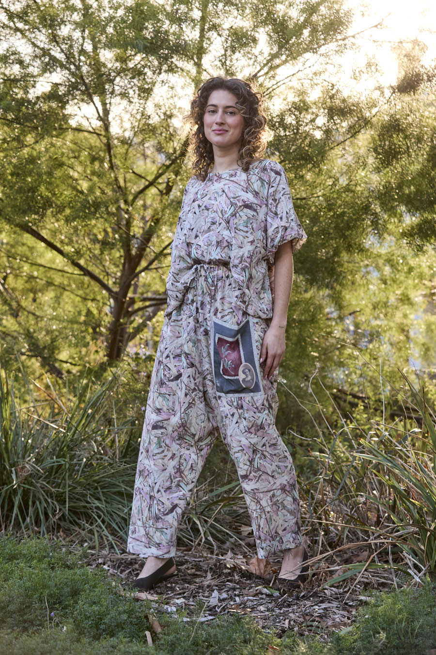 CIRCULAR by MAUD ALICE DAINTY Toam Pant gumleaves