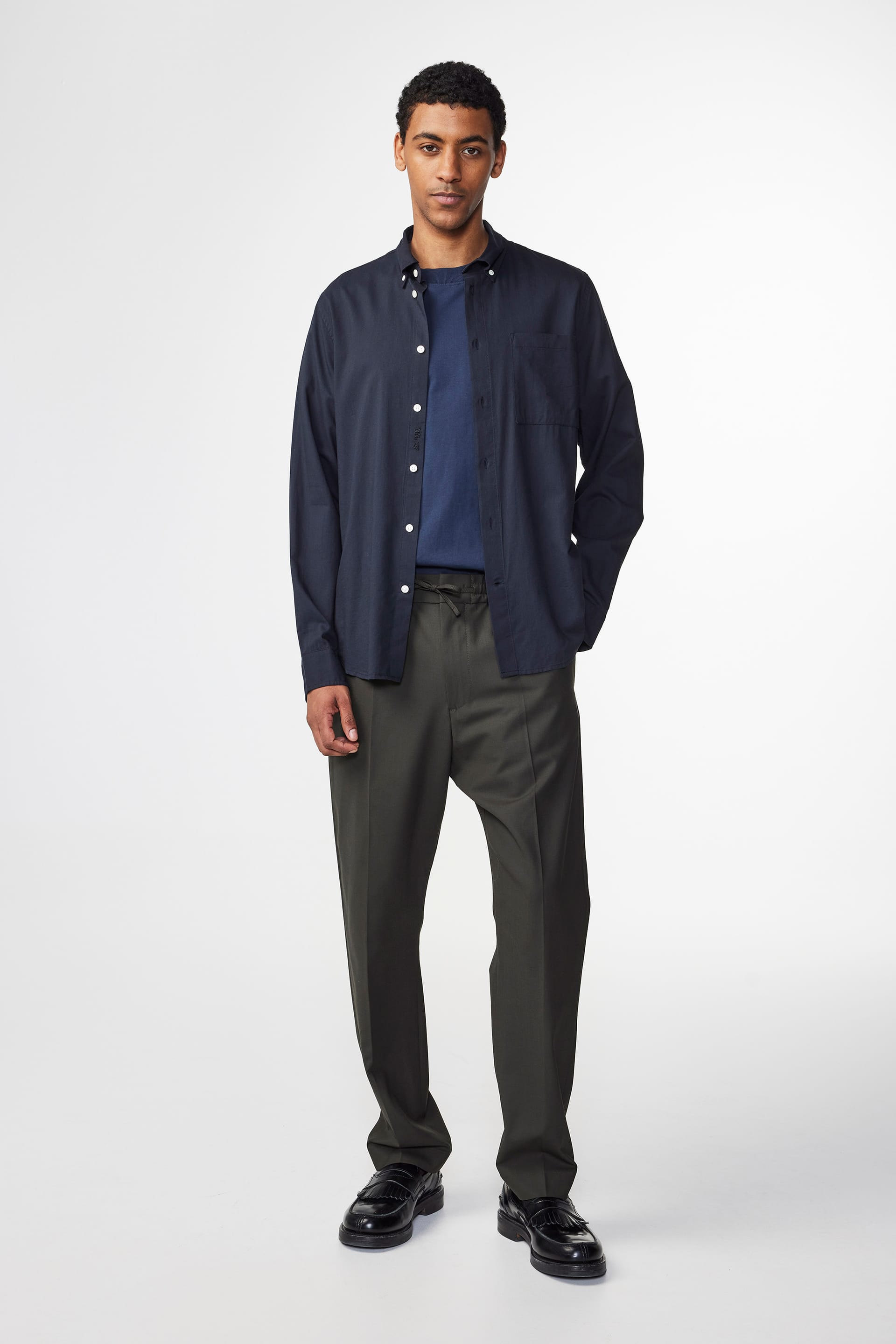 NN07 Arne BD 5655 Shirt black