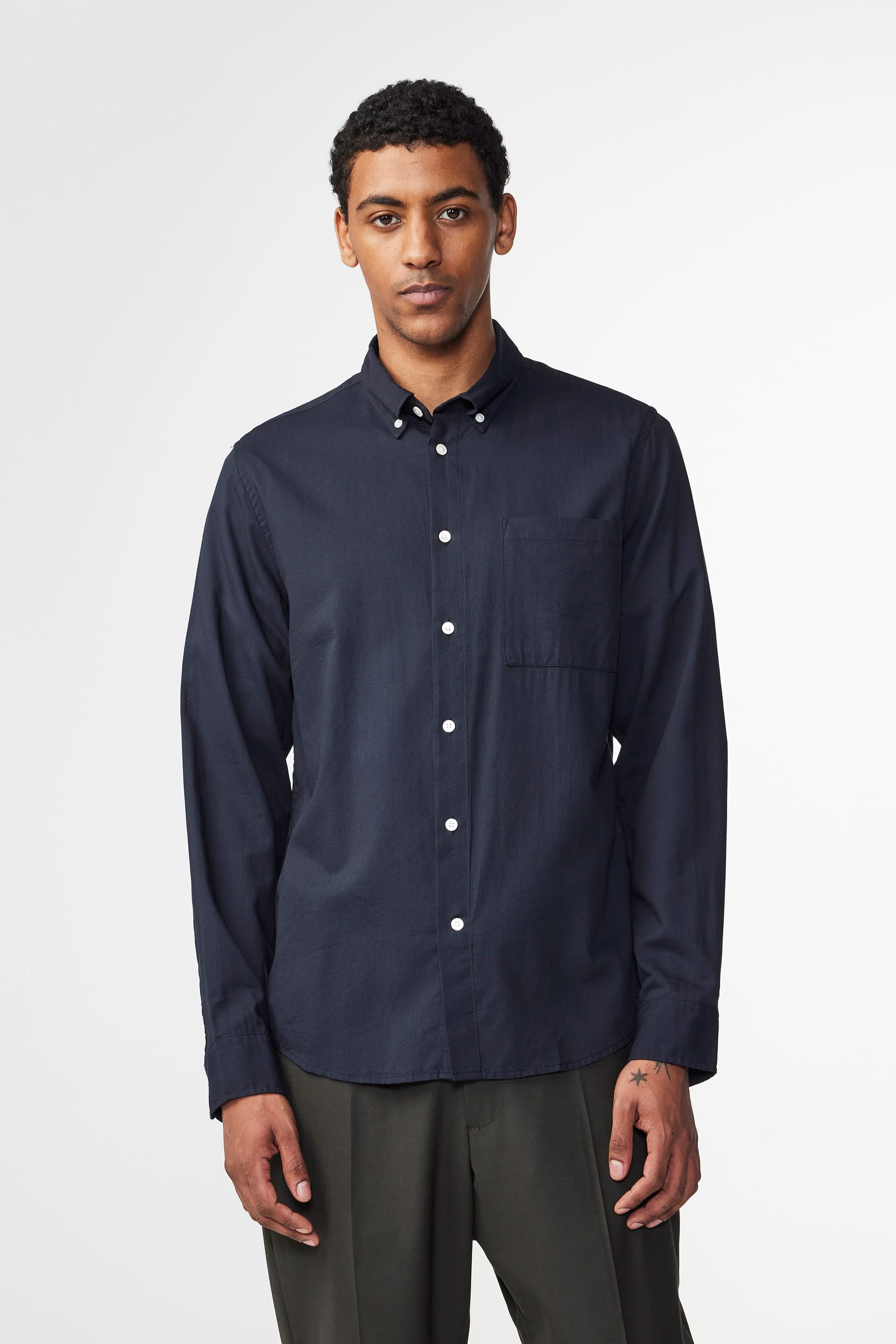 NN07 Arne BD 5655 Shirt black
