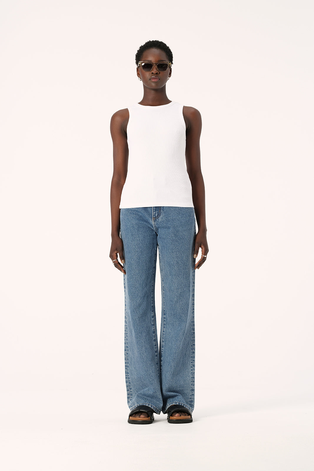 ELKA COLLECTIVE Nola Tank white