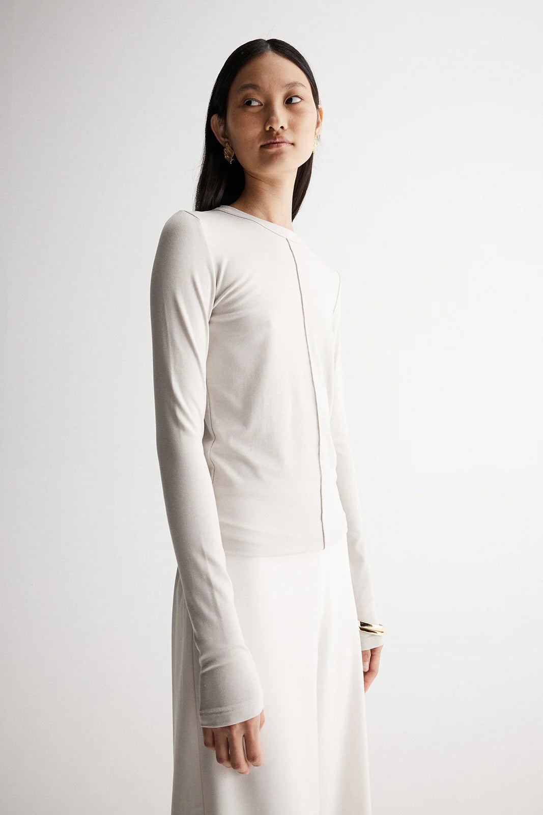 ELKA COLLECTIVE Elise Top bone