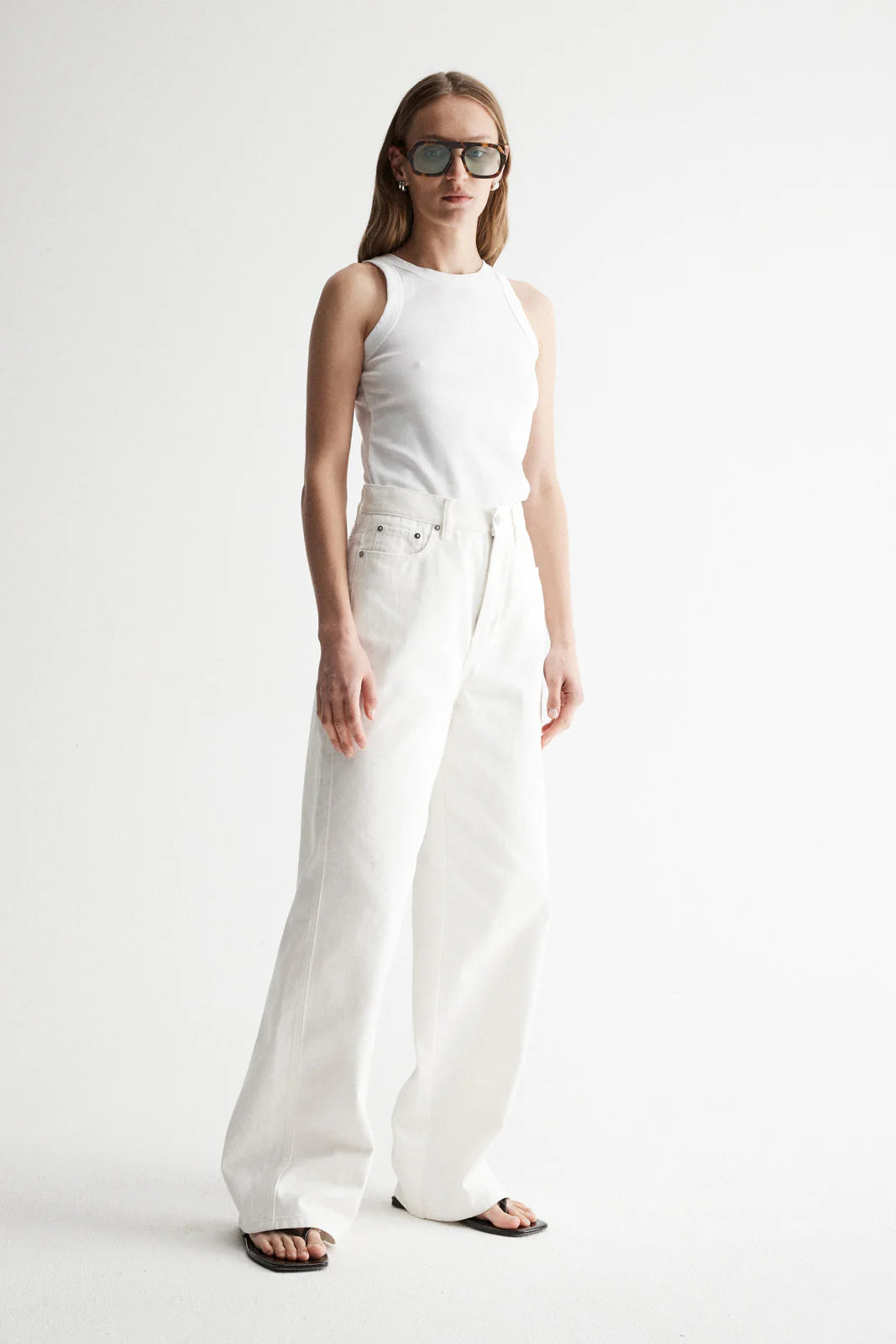 ELKA COLLECTIVE Zoe Tank white