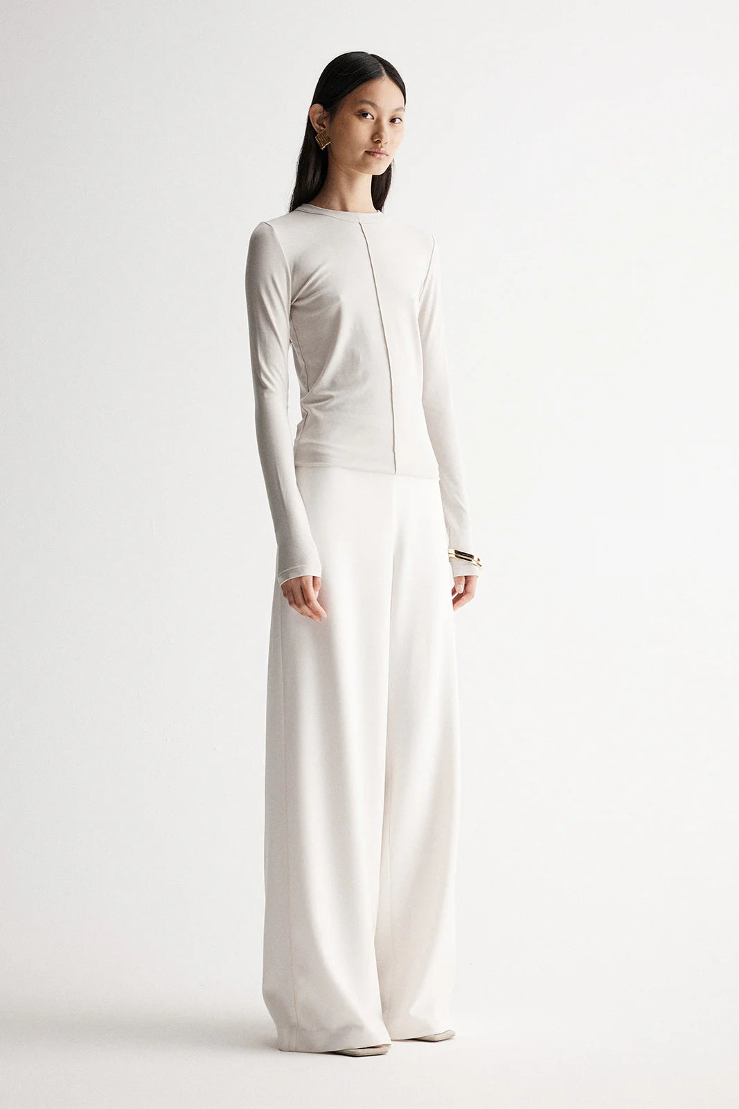 ELKA COLLECTIVE Elise Top bone