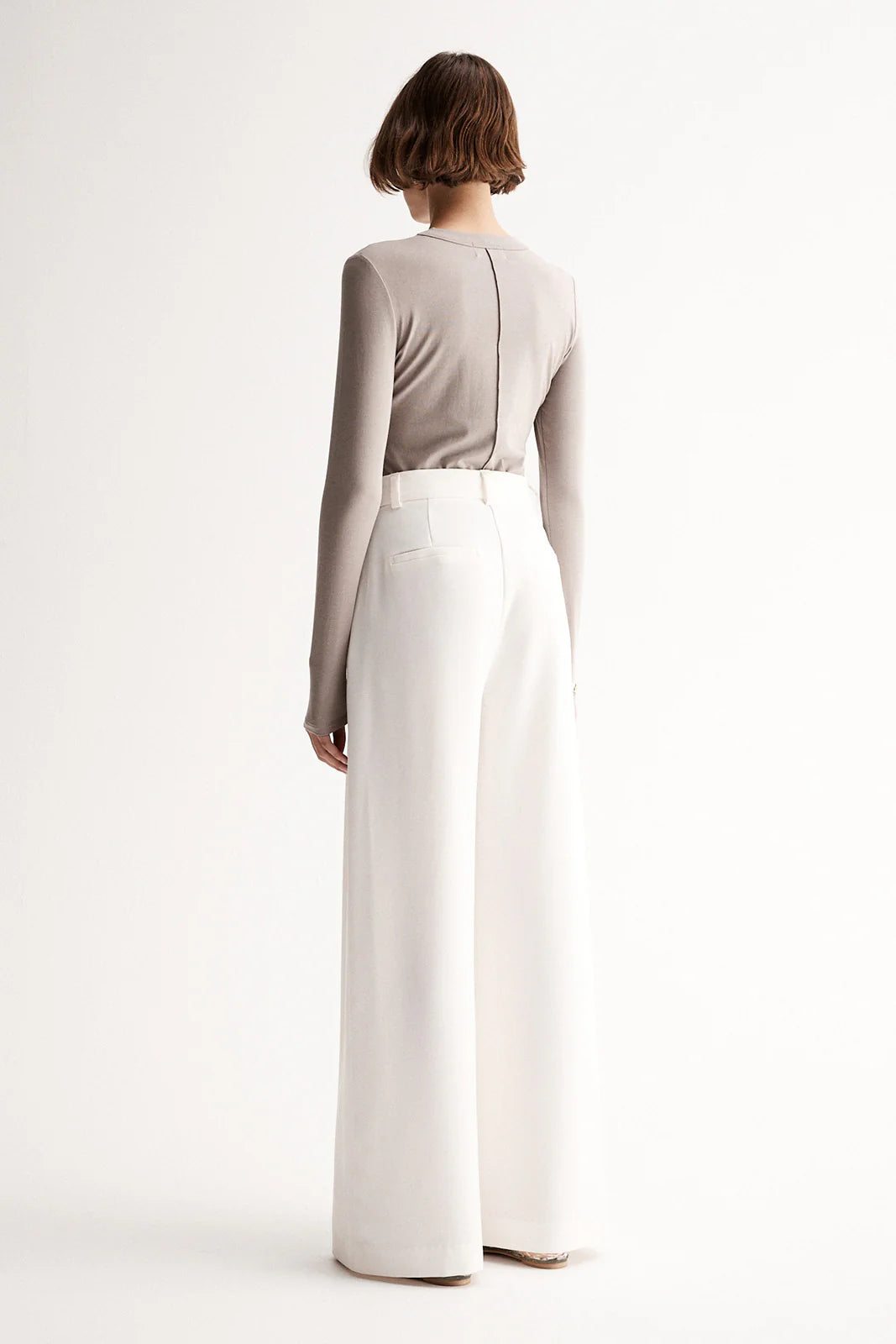 ELKA COLLECTIVE Elise Top almond marle