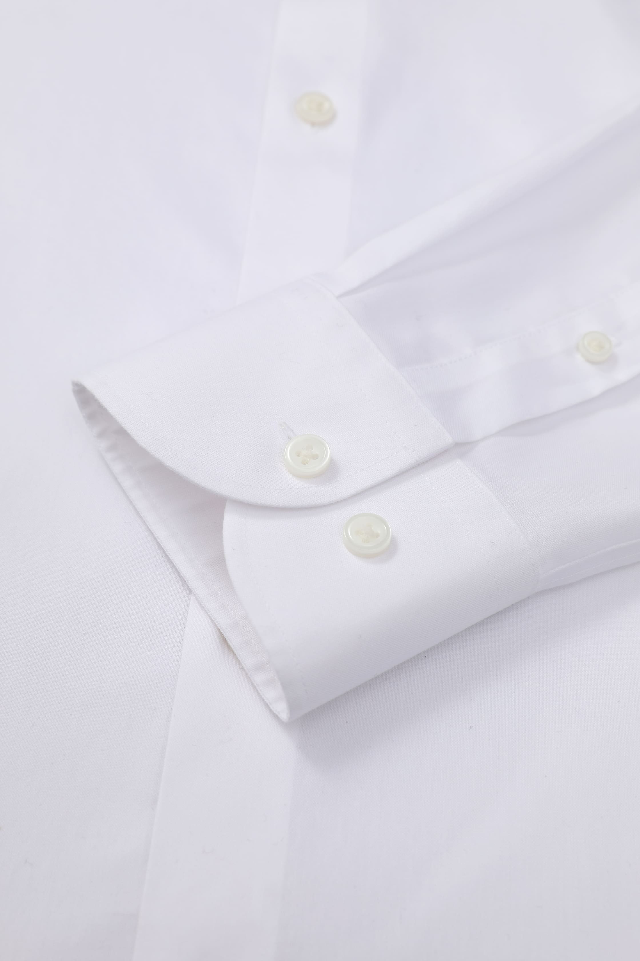 OTAA Slim Fit Cotton Shirt white