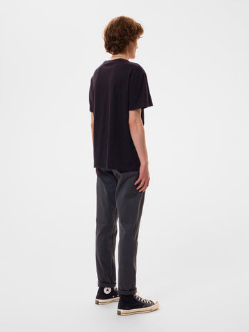 NUDIE JEANS Roffe T-Shirt black