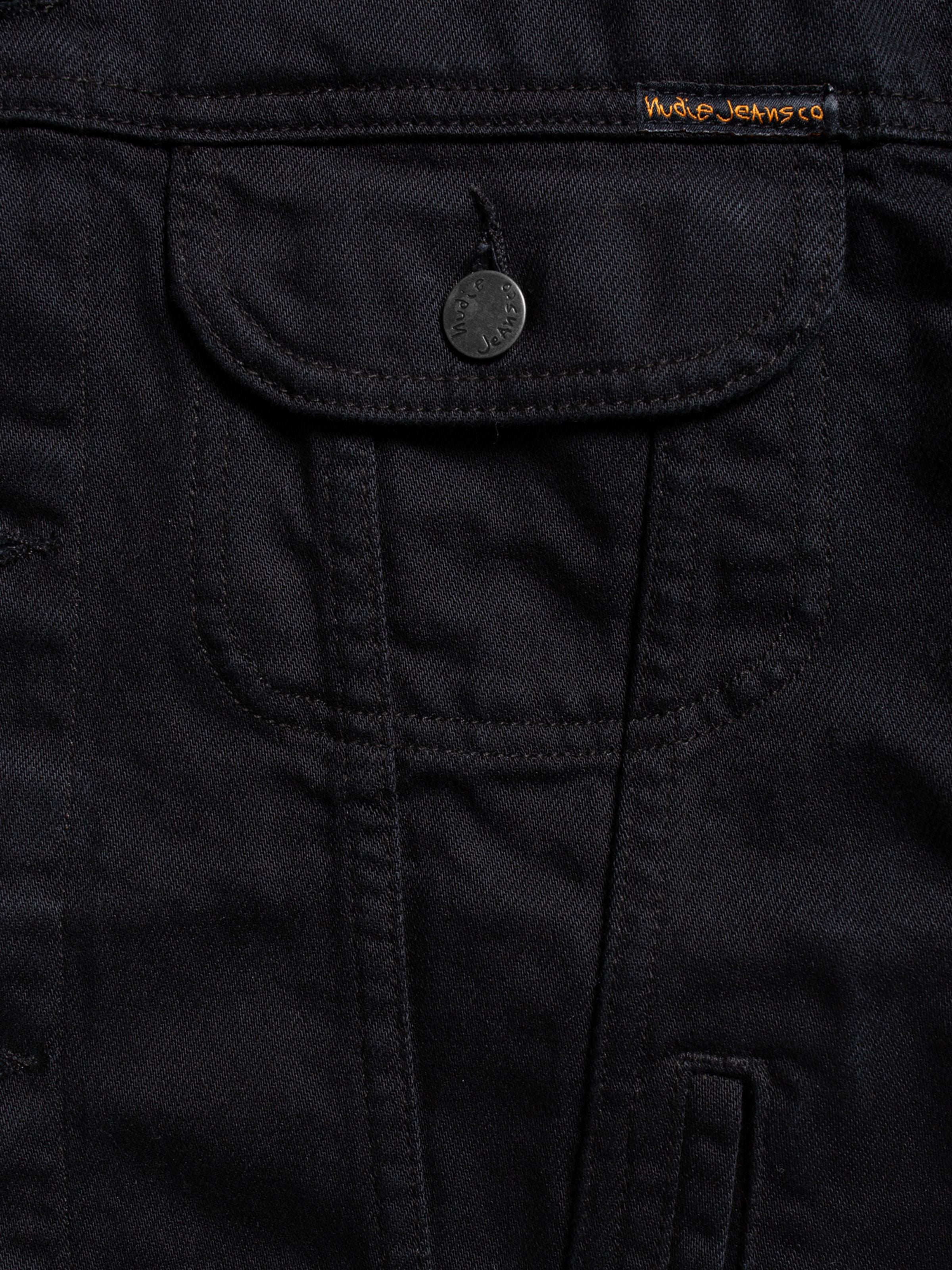 NUDIE JEANS Danny Rinsed Denim Jacket black