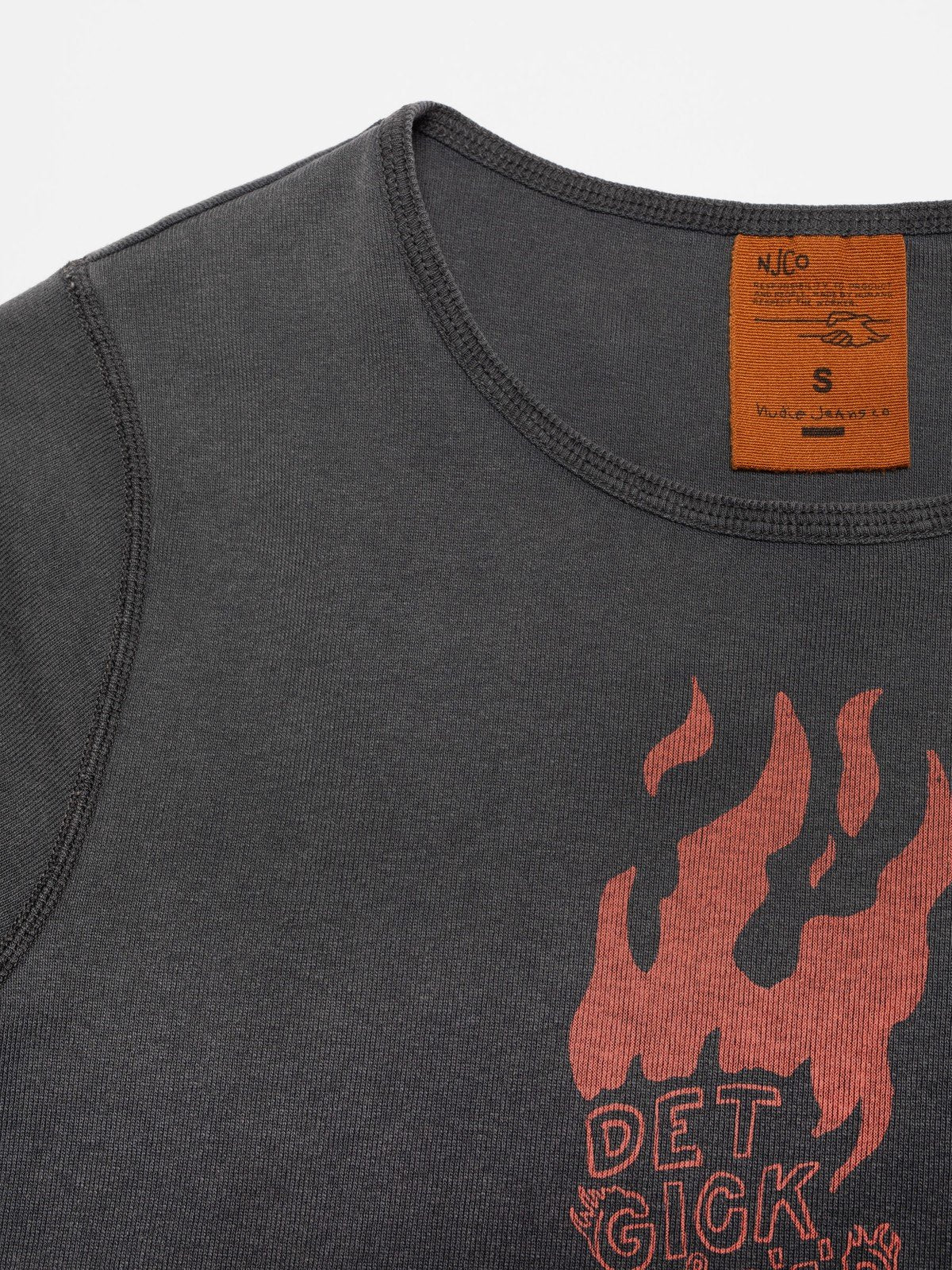 NUDIE JEANS CO Eve Fire T-Shirt antracite
