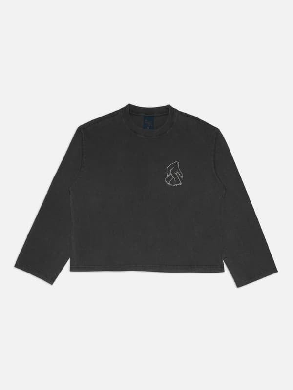 NUDIE JEANS CO Karita Icy Long sleeve T-Shirt Antracite