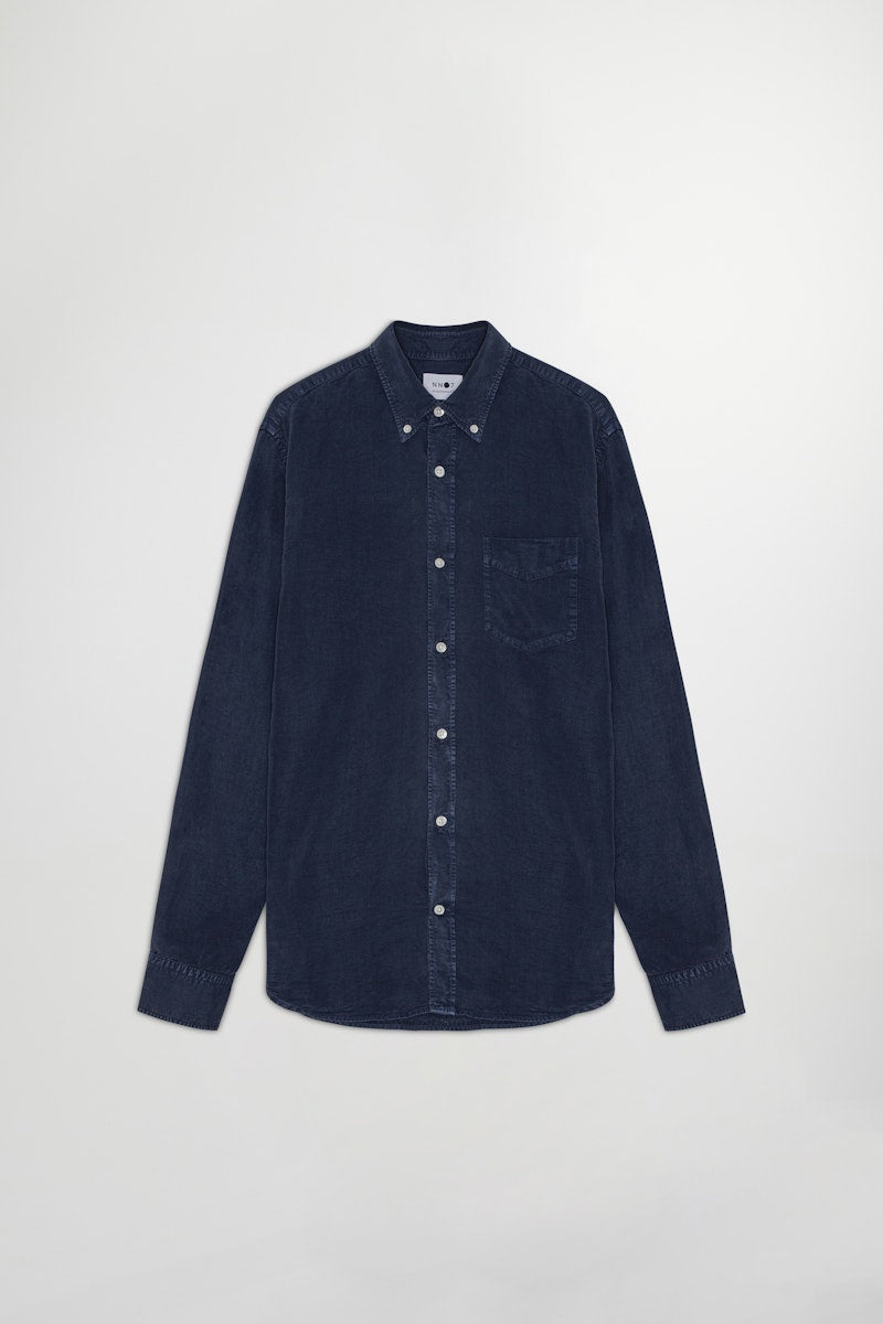 NN07 Levon Shirt true blue