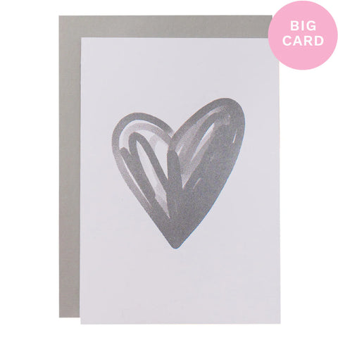 ME & AMBER A5 Heart Card