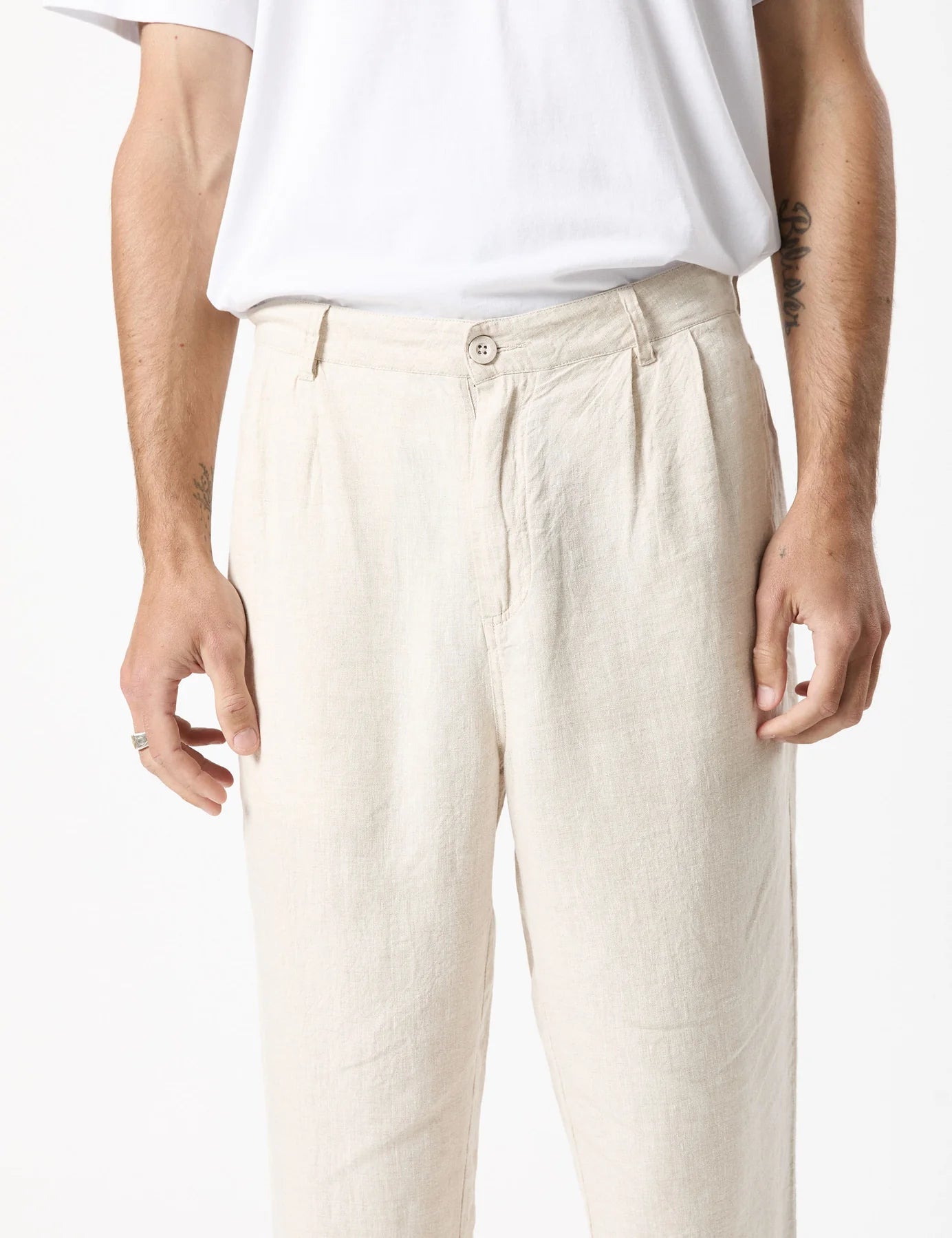 MR SIMPLE Brooklyn Linen Pant natural