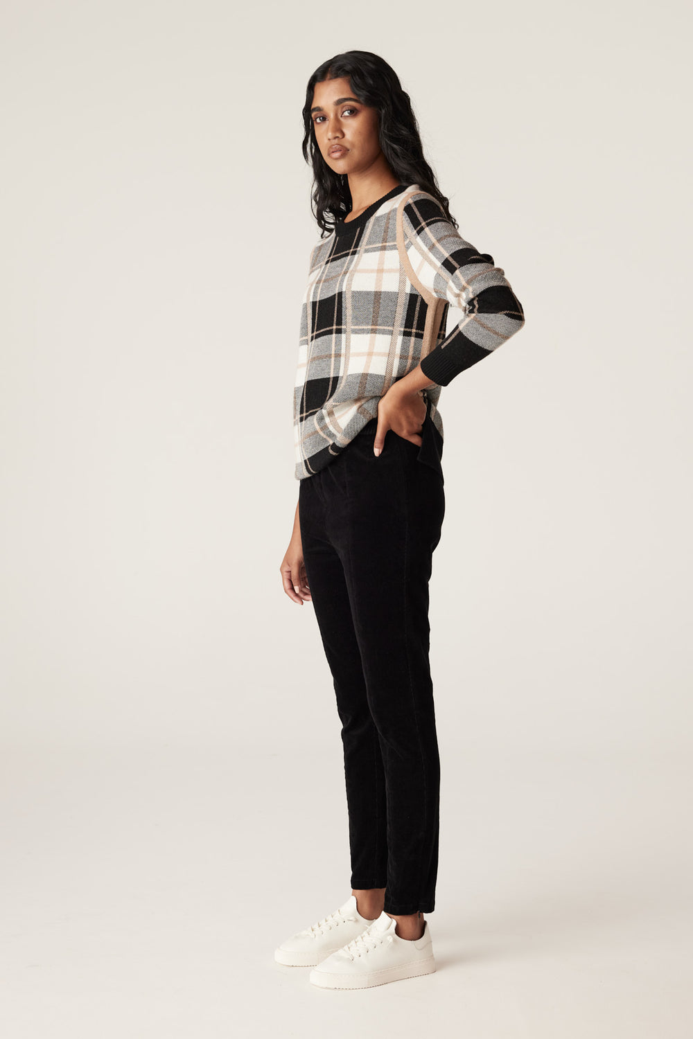 CABLE MELBOURNE Houston Cord Legging black