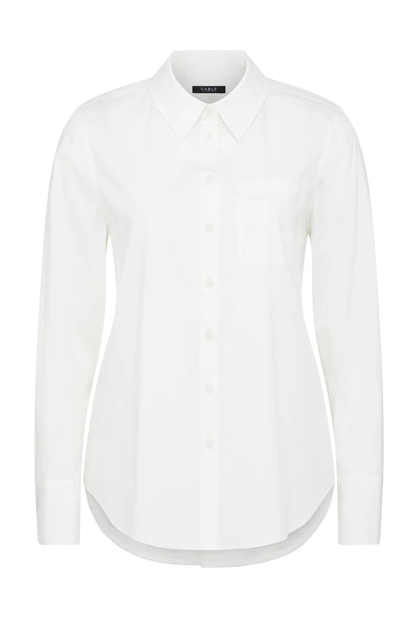 CABLE MELBOURNE Jamie Shirt white