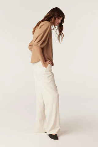 CABLE MELBOURNE Pima Lantern Top camel