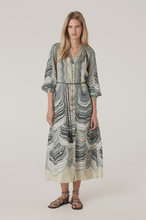 CABLE MELBOURNE Maxime Dress shell print