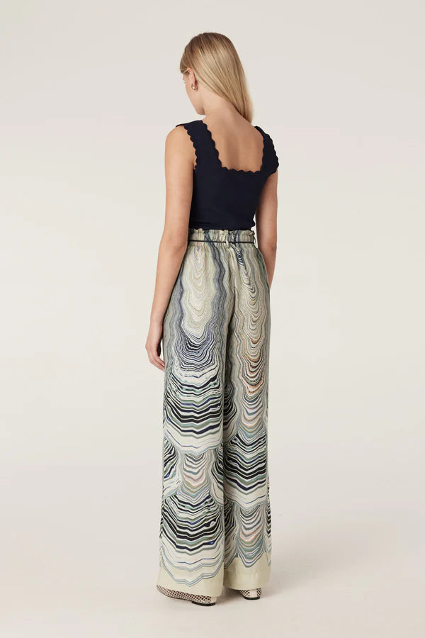 CABLE MELBOURNE Maxime Pant shell print