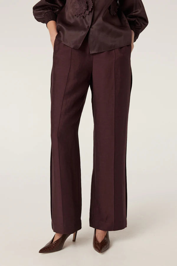 CABLE MELBOURNE Goldie Pant raisin