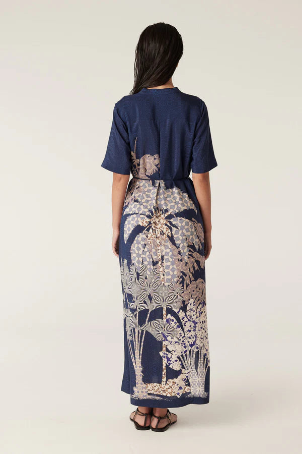 CABLE MELBOURNE Pina Kaftan Dress mirage