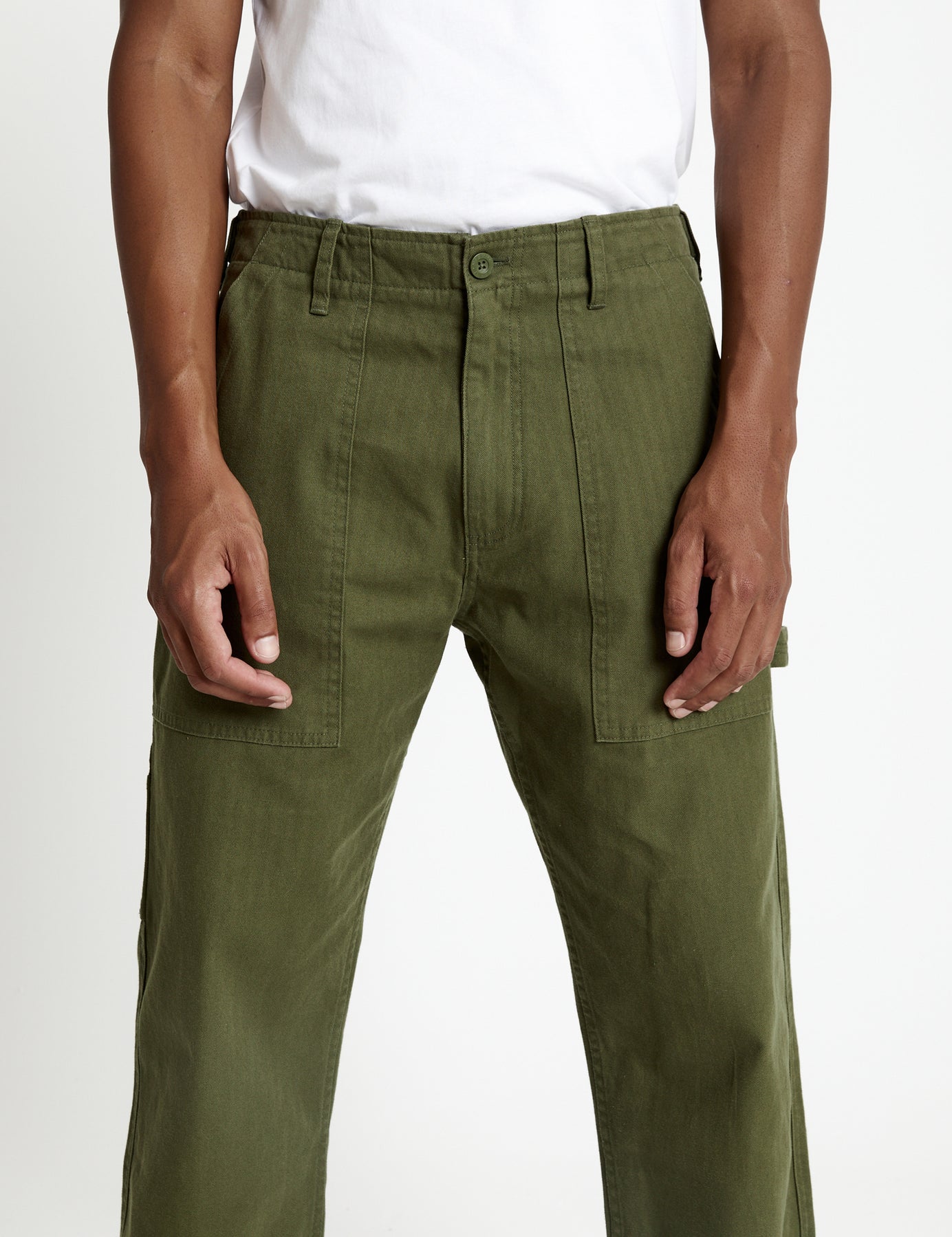 MR SIMPLE Carpenter Pant vintage army