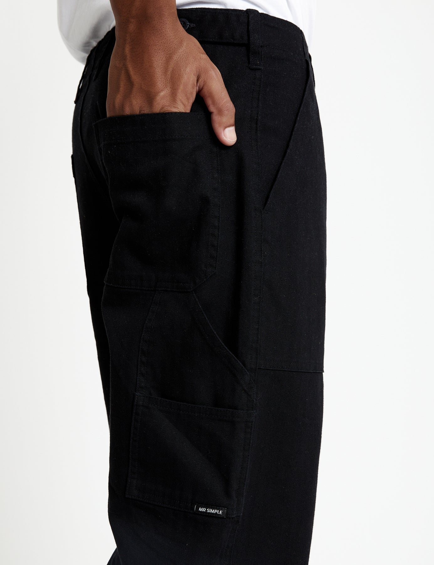 MR SIMPLE Carpenter Pant vintage black