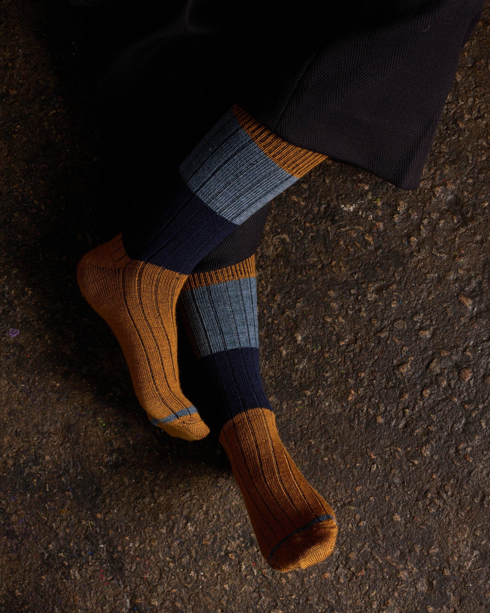 TIGHTOLOGY Chunky Rib Merino Wool Socks