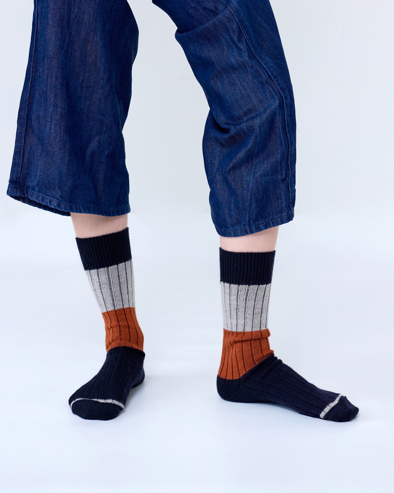 TIGHTOLOGY Chunky Rib Merino Wool Socks
