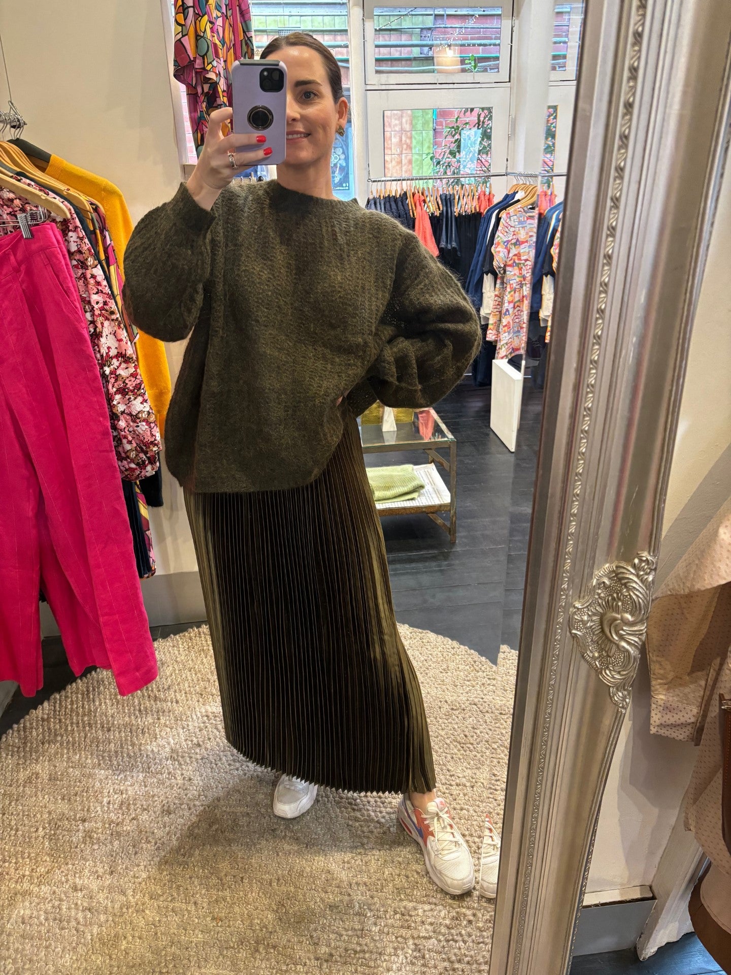 M.A DAINTY Extensions Skirt olive