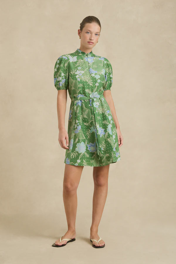 HANNAH ARTWEAR Gaia Dress bloom jungle green