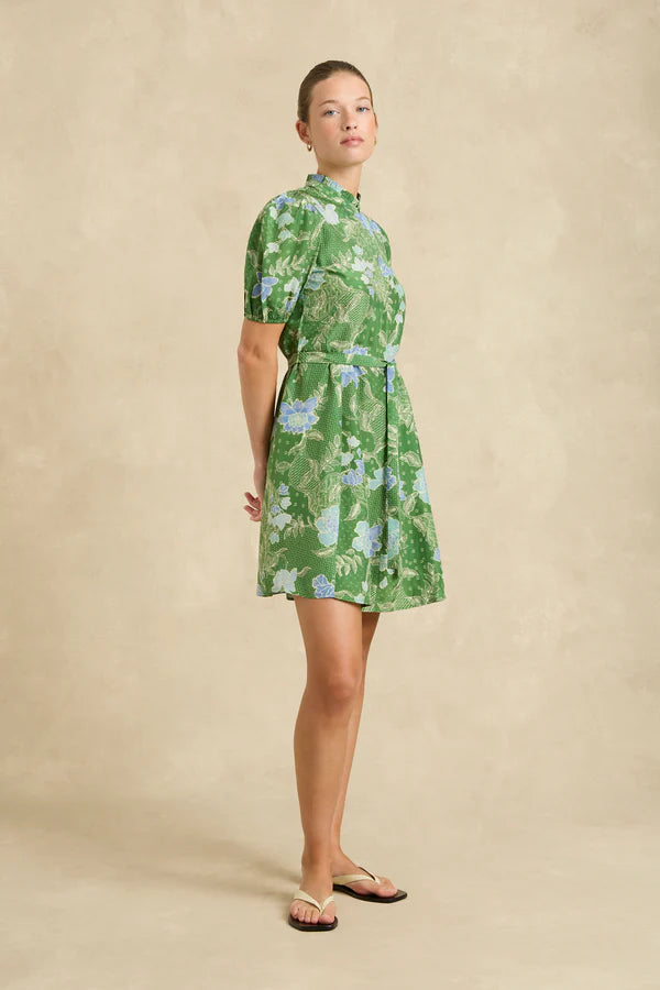 HANNAH ARTWEAR Gaia Dress bloom jungle green