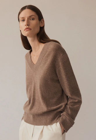 JAC + JACK Sharpo Sweater coffa marle