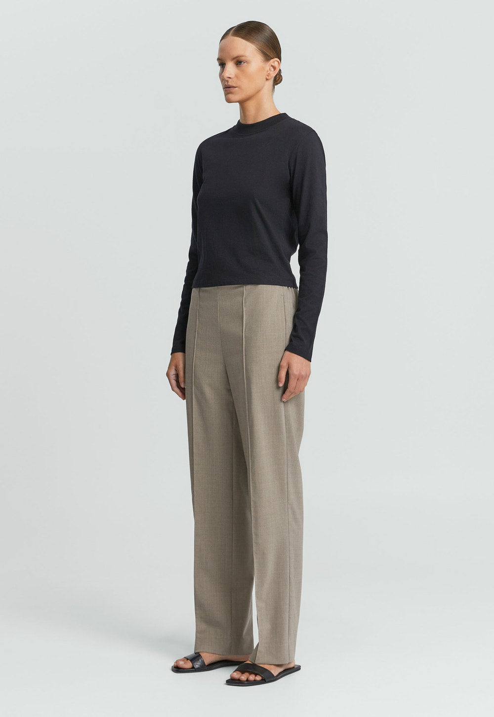 JAC + JACK Roma Pant neutra marle