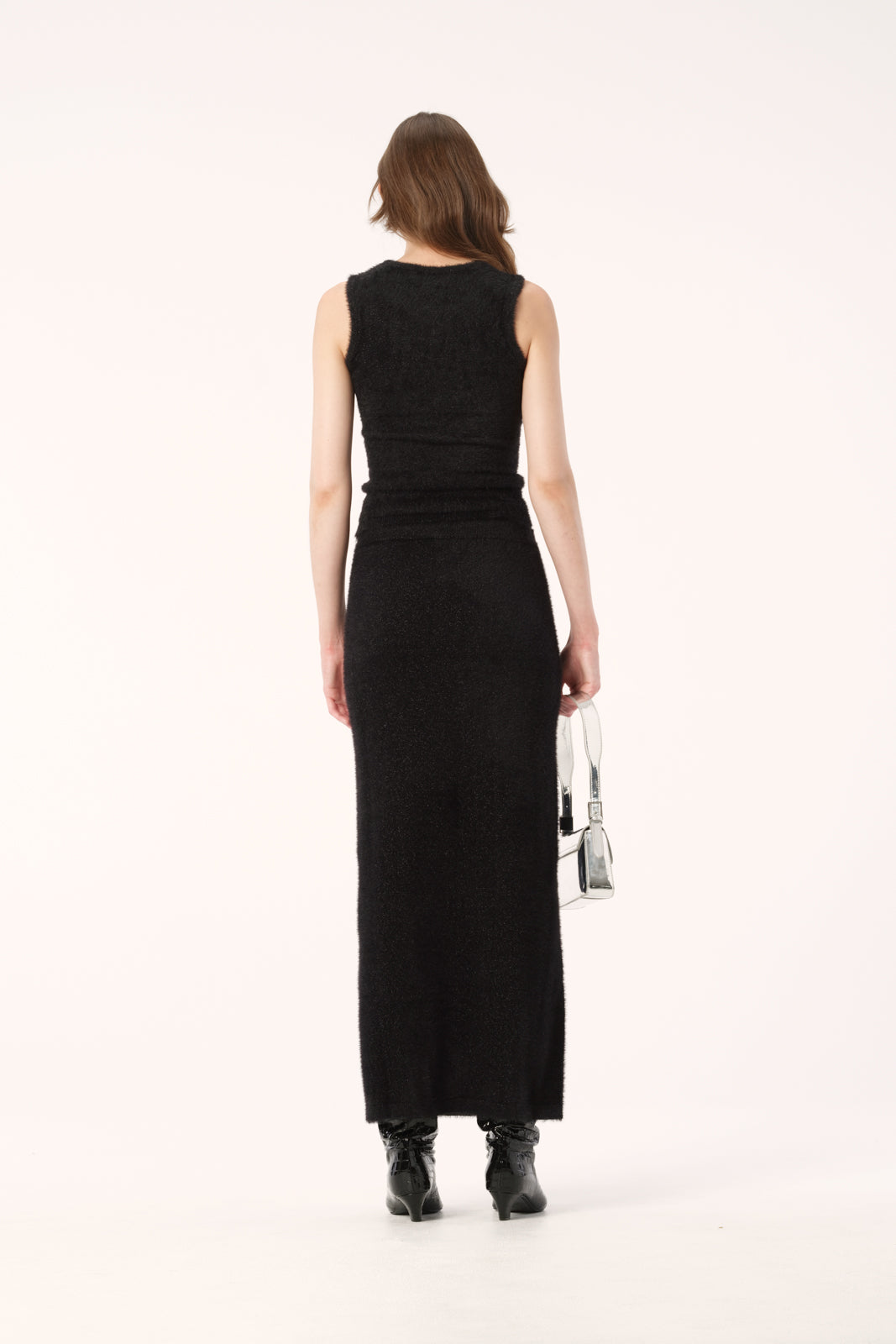 ELKA COLLECTIVE Harvie Skirt black lurex