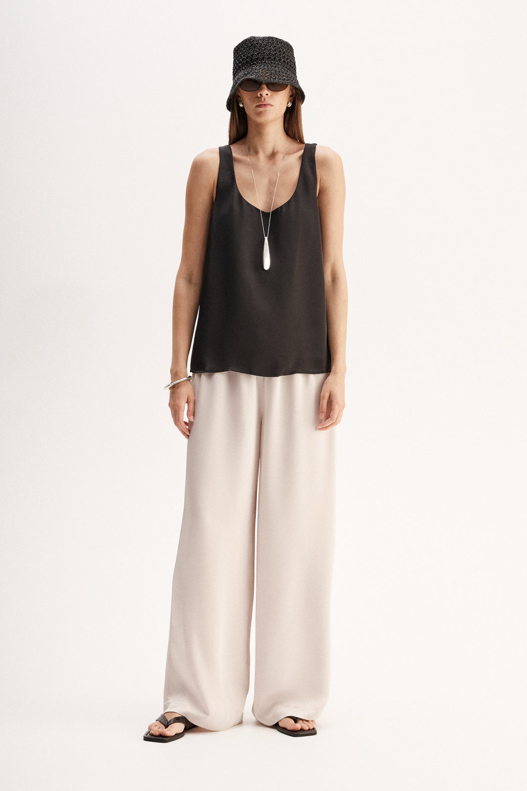 ELKA COLLECTIVE Mina Tank black