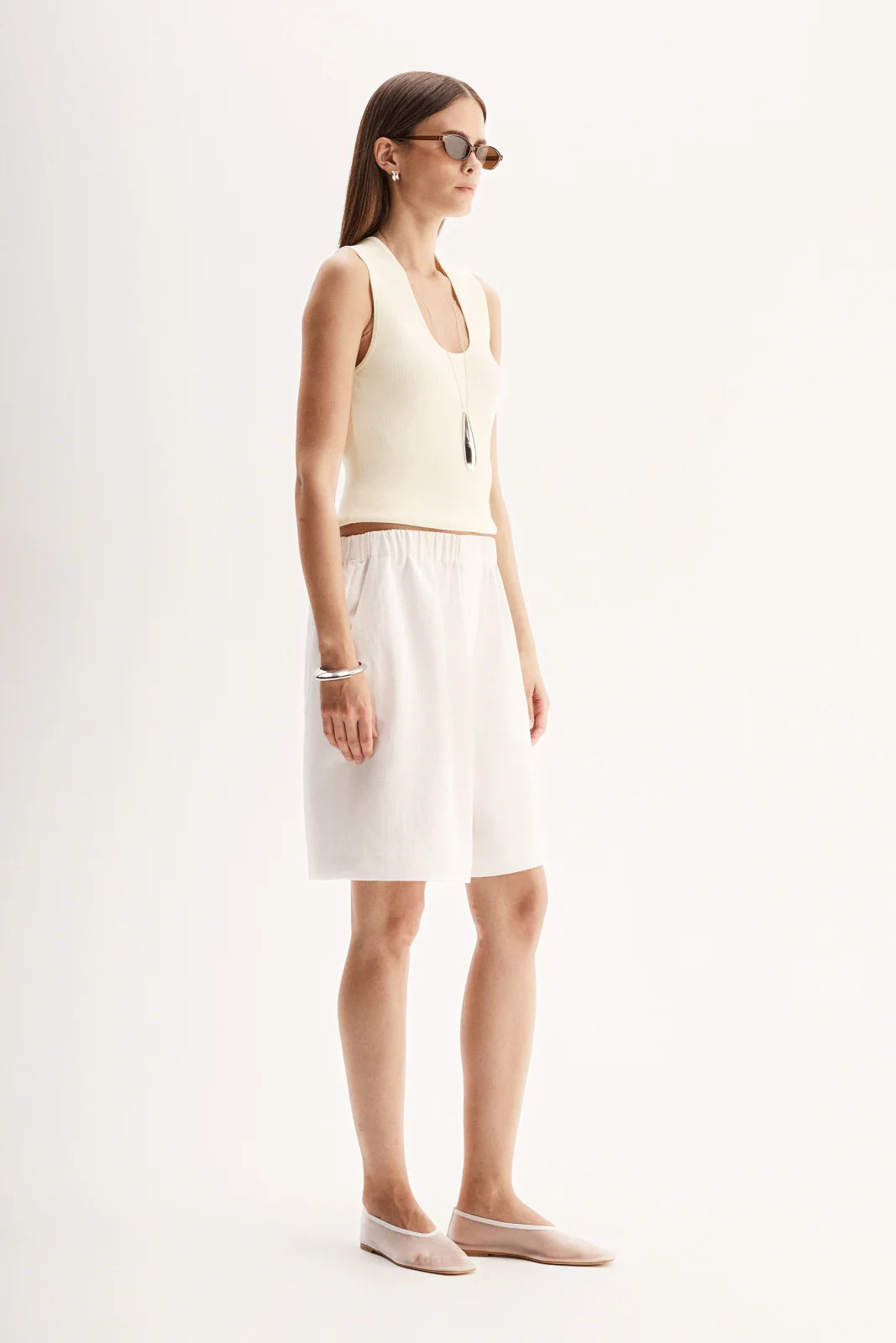 ELKA COLLECTIVE Hayes Knit Top butter