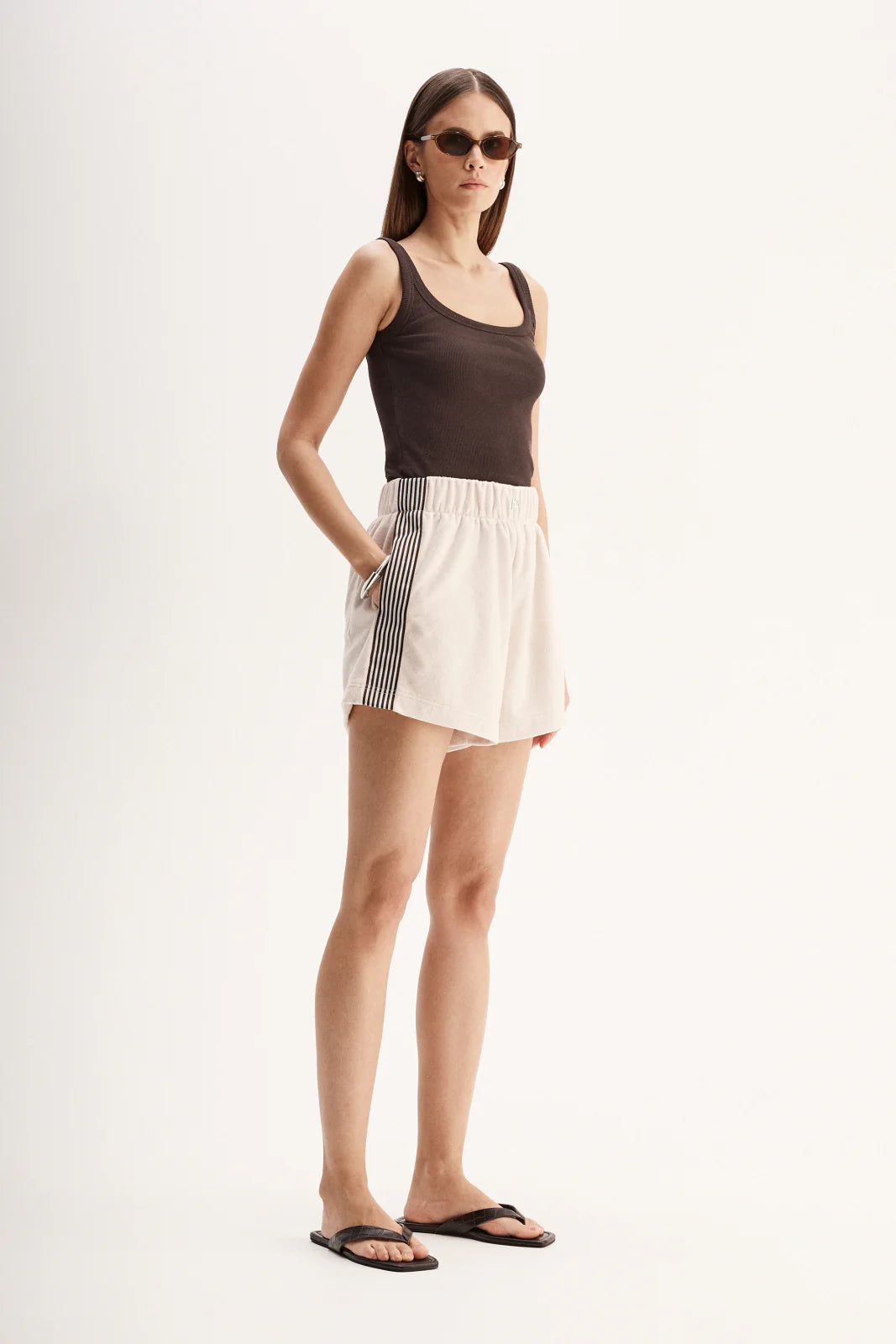 ELKA COLLECTIVE Beau Short ecru