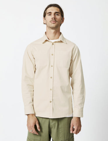 MR SIMPLE York Shirt LS natural