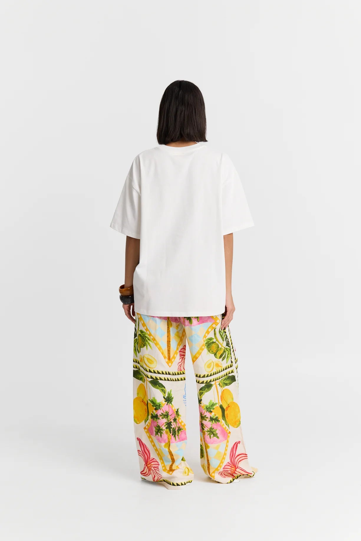 MAKU Palm Springs Oversize Tee white