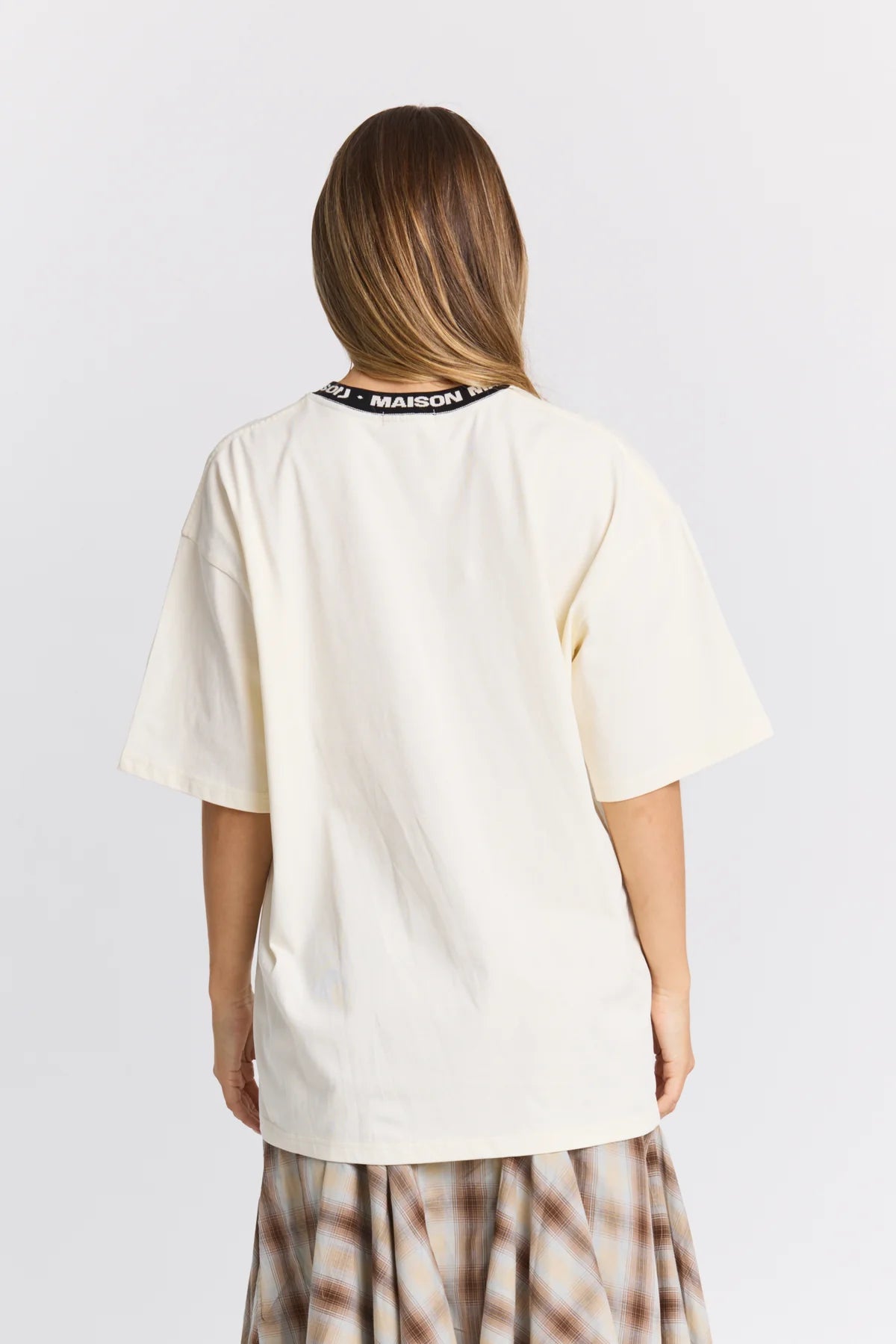 MAKU Gallerie Oversized Tee ecru