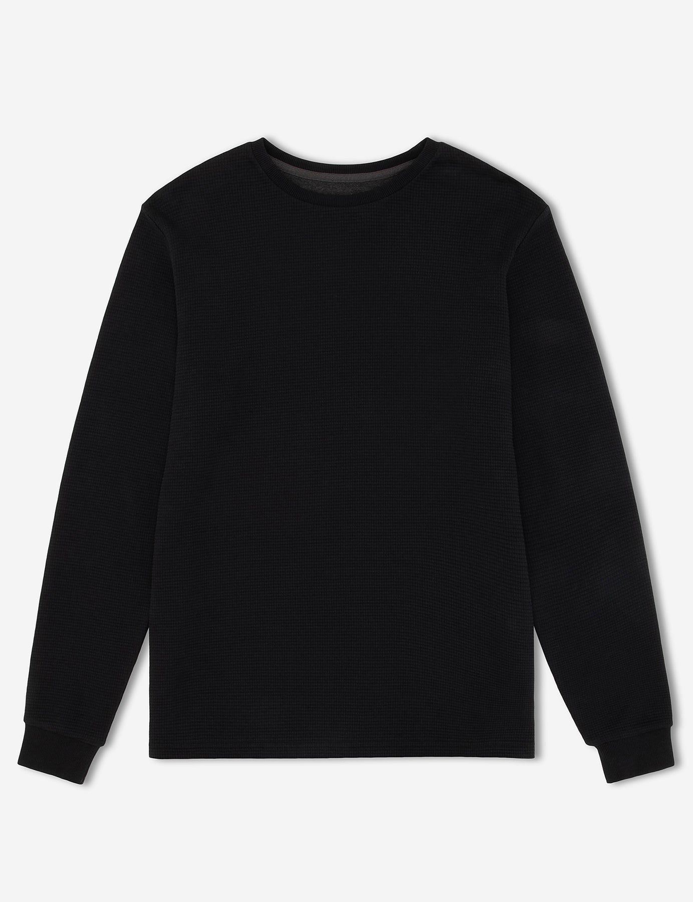 MR SIMPLE Smith LS Waffle black