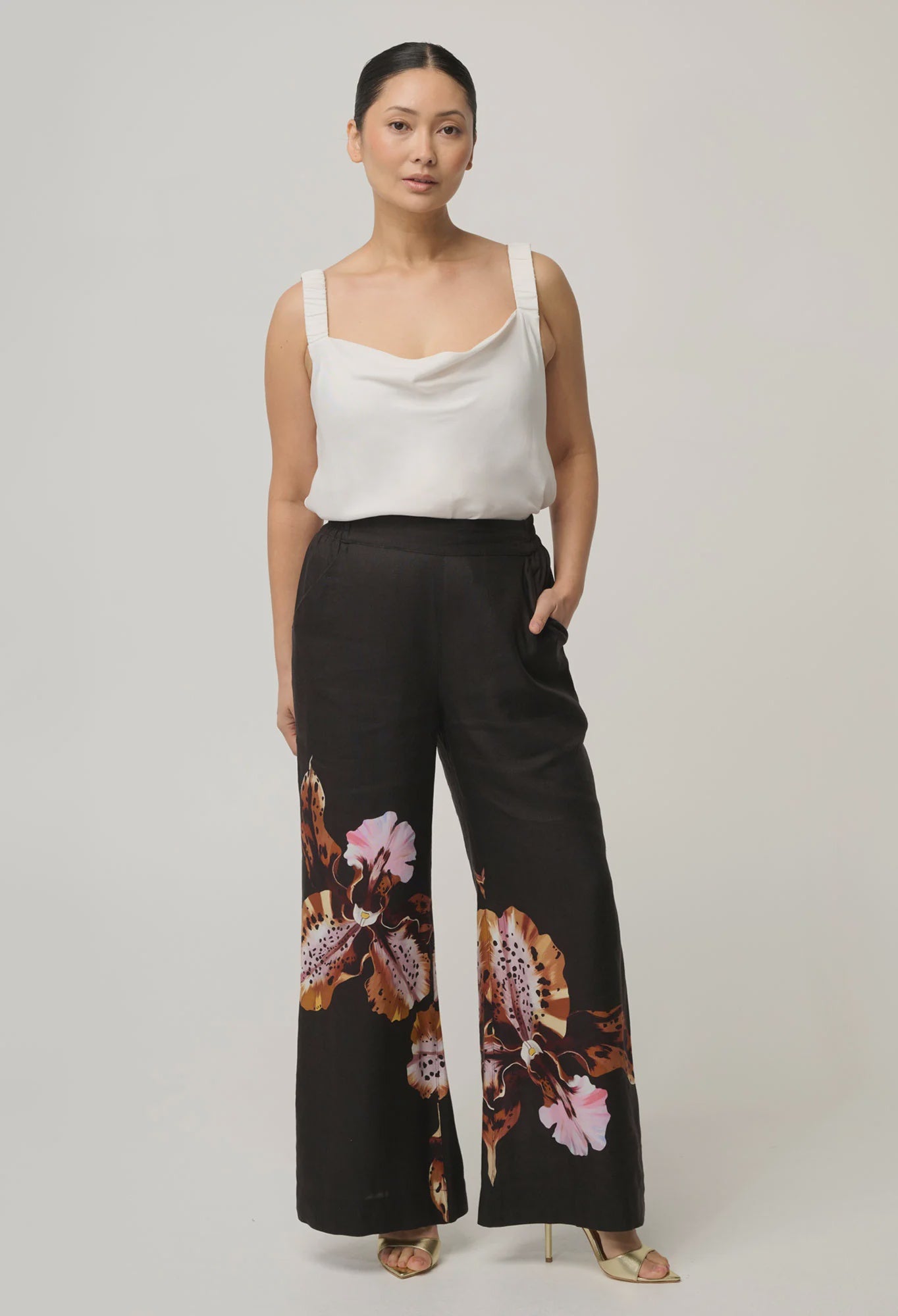 ONCE WAS PETITE Willow Pant Sunset Orchid