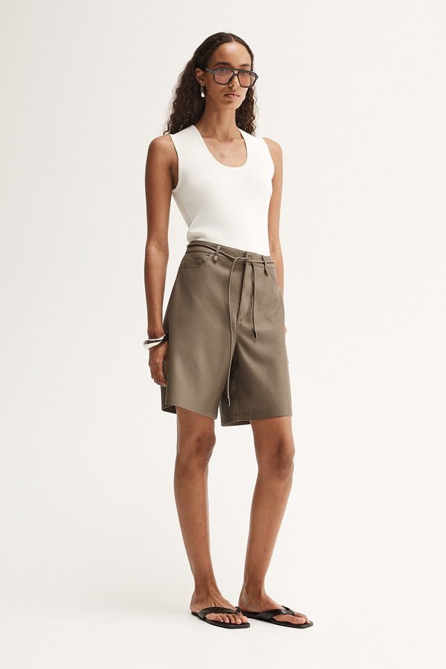 ELKA COLLECTIVE Rae Short taupe