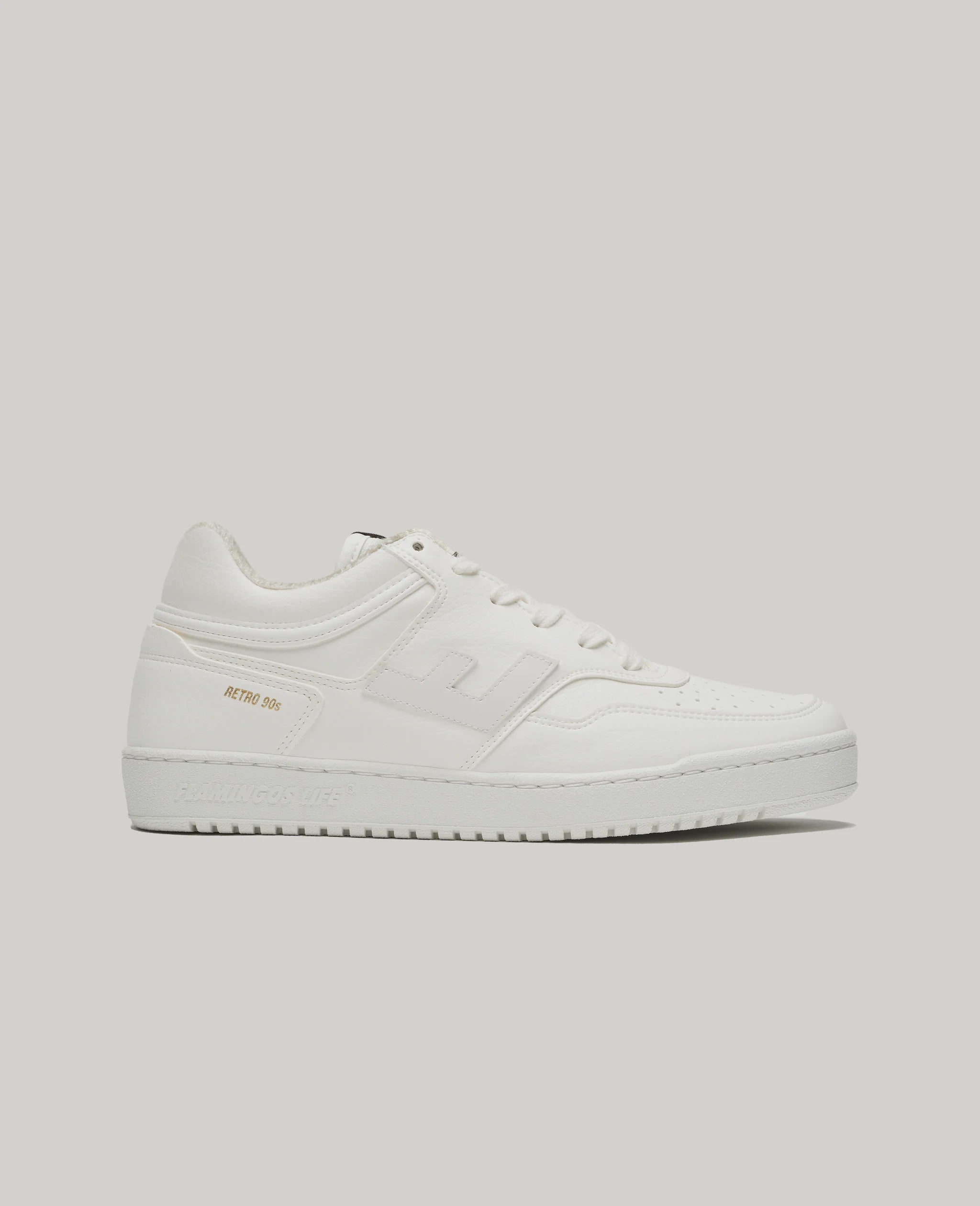 FLAMINGOS' LIFE Retro 90's all White