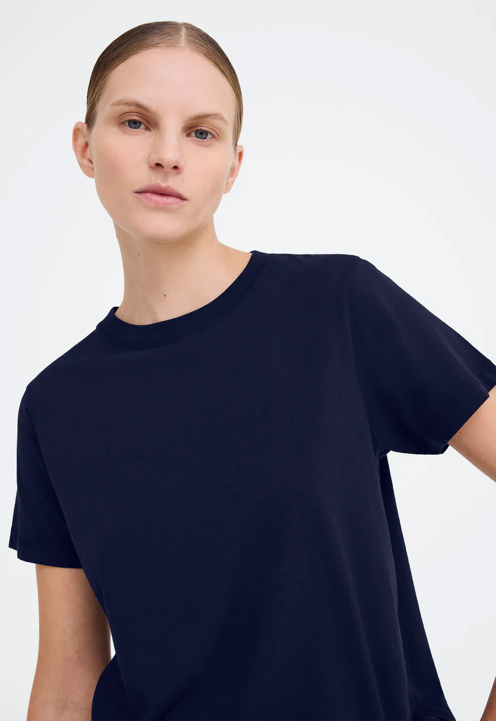 JAC + JACK Verte Tee darkest navy
