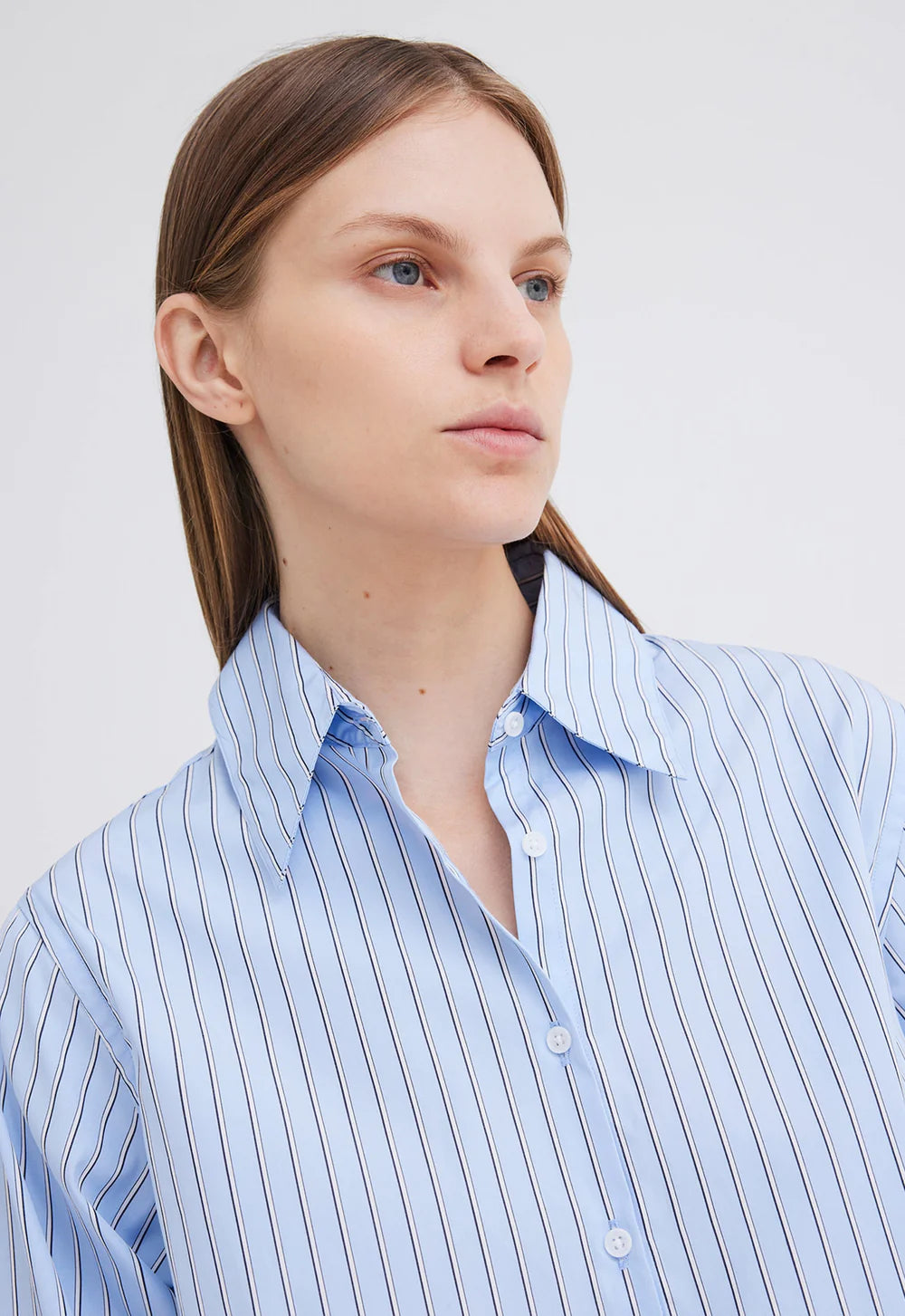 JAC + JACK Karl Shirt big blue stripe