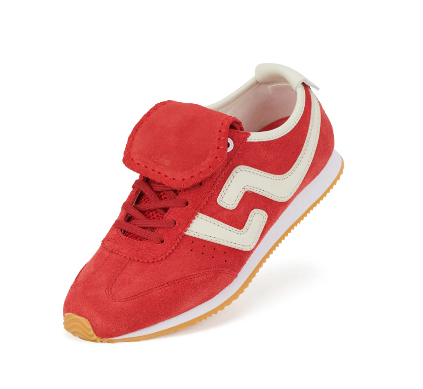 ROLLIE Shift Retro Sneakers red/ecru